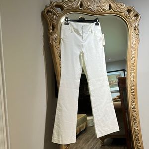 Low rise bell bottom trousers